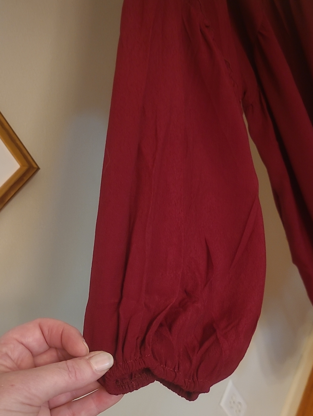 Haptics by Holly Harper Burgungy Dress. 2X. NWT! - Picture 2 of 5